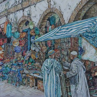 The Souk, Middle Eastern Bazaar